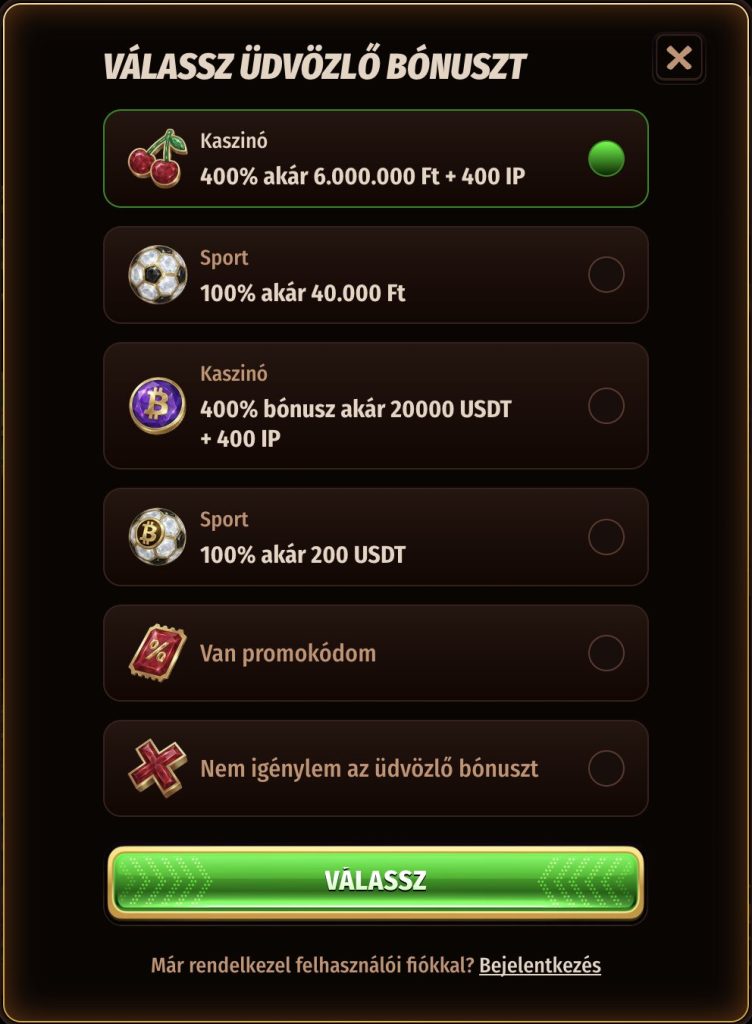 westace registration bonus