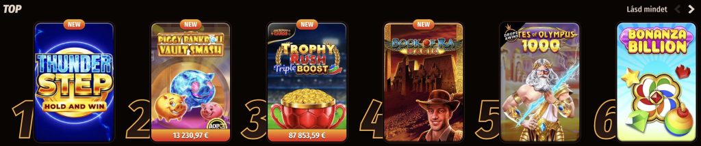 westace top games
